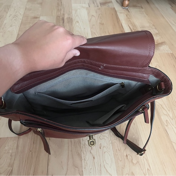 Leather Fossil Backpack - Picture 5 of 6